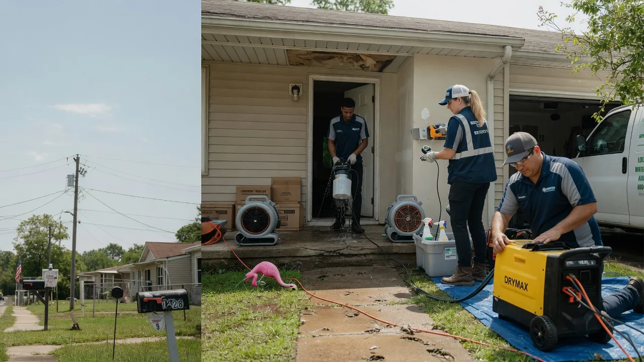 Storm Damage Water Removal in Hurricane Mills, TN near me